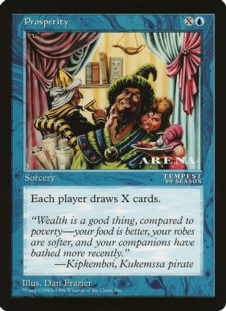 Prosperity (Arena League) |  () [Oversize Cards]