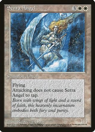 Serra Angel (Comic Insert) |  () [Oversize Cards]
