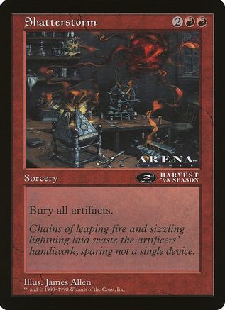 Shatterstorm (2nd Place) (Arena League) |  () [Oversize Cards]