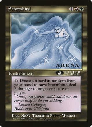 Stormbind (Arena League) |  () [Oversize Cards]