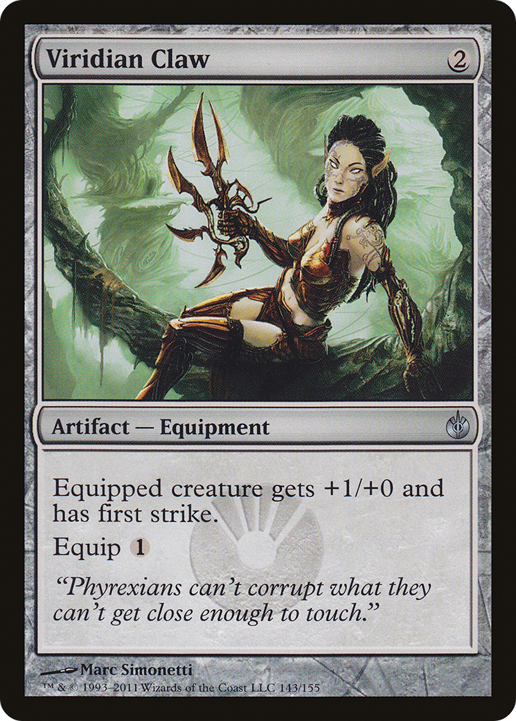 Viridian Claw [Mirrodin Besieged] Foil
