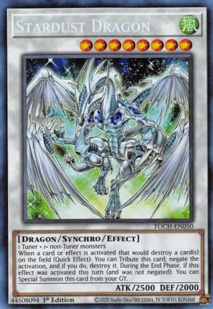 Stardust Dragon [TOCH-EN050] Collector's Rare