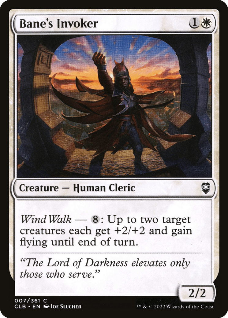 Bane's Invoker [Commander Legends: Battle for Baldur's Gate] Foil