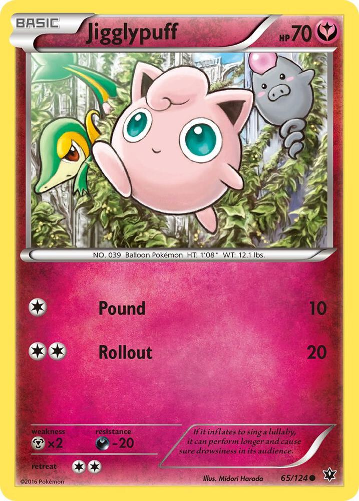 Jigglypuff 65/124 (XY - Fates Collide) 