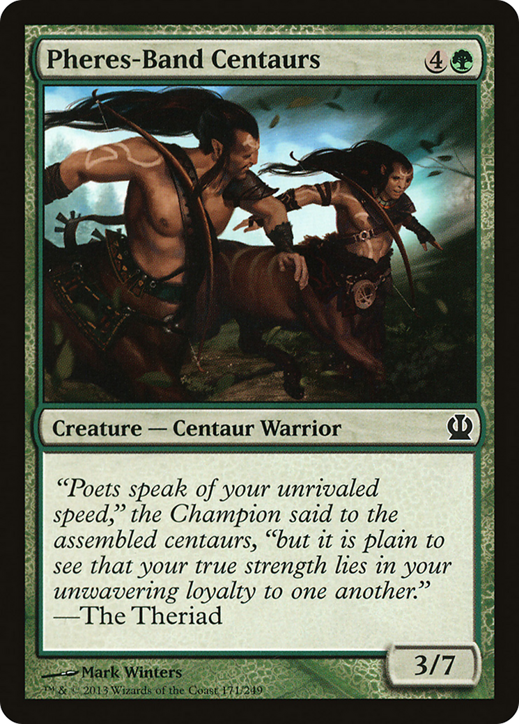 Pheres-Band Centaurs [Theros] Foil