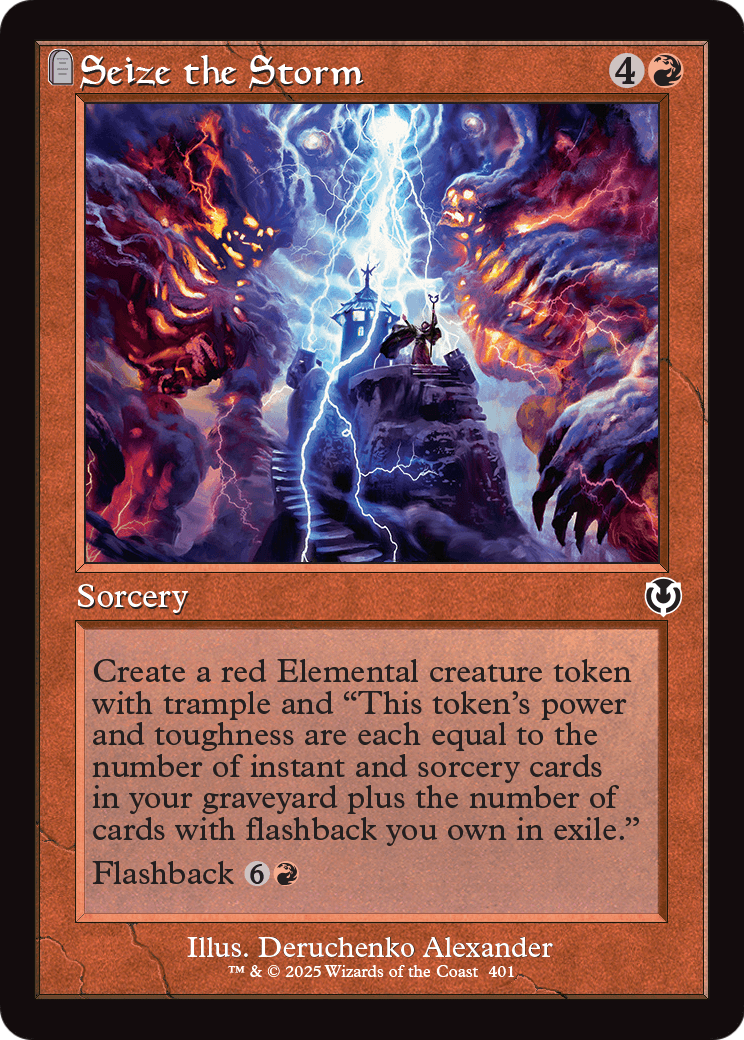Seize the Storm (Retro Frame) (-401) [Innistrad Remastered]