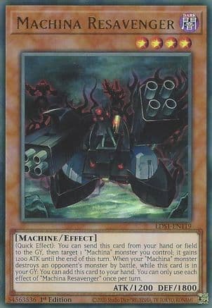 Machina Resavenger [LDS1-EN119] Ultra Rare