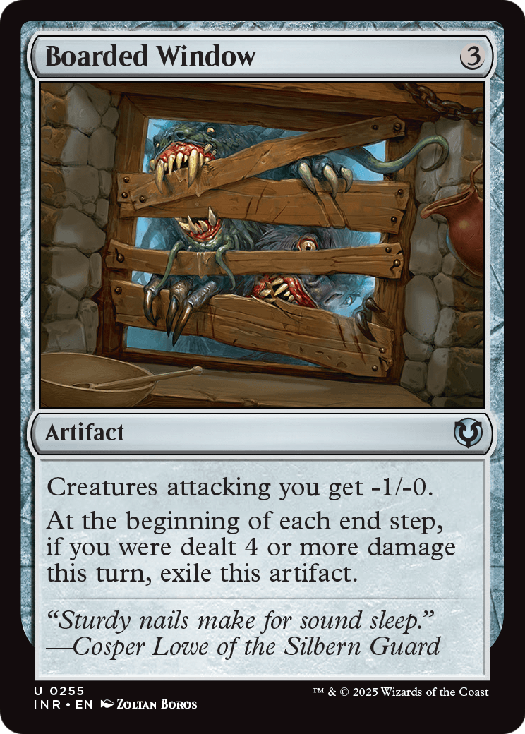 Boarded Window (255) [Innistrad Remastered]