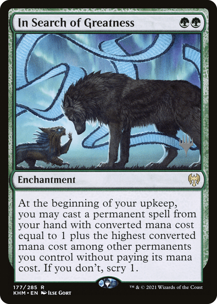 In Search of Greatness (Promo Pack) [Kaldheim Promos] Foil