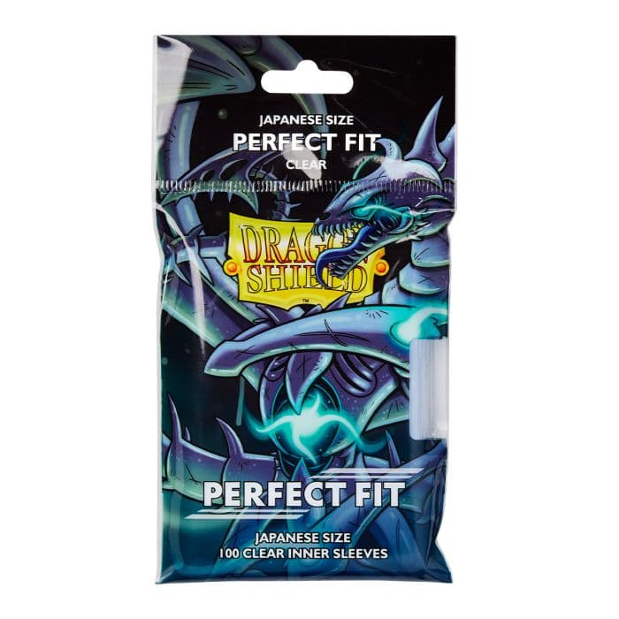 Dragon Shield | Japanese Size Inner Sleeves | 100ct | Clear (Perfect Fit)