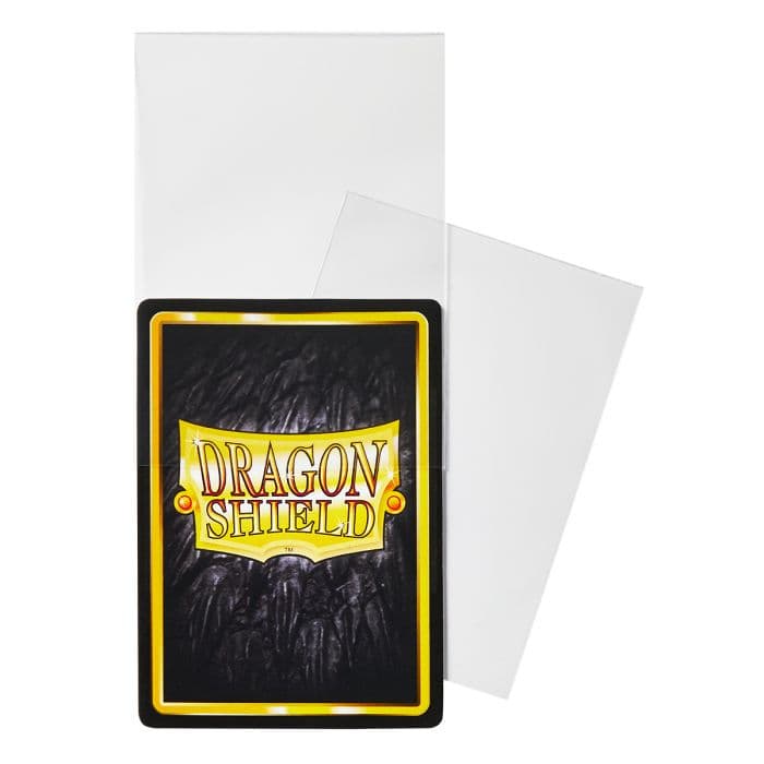 Dragon Shield | Japanese Size Inner Sleeves | 100ct | Clear (Perfect Fit)
