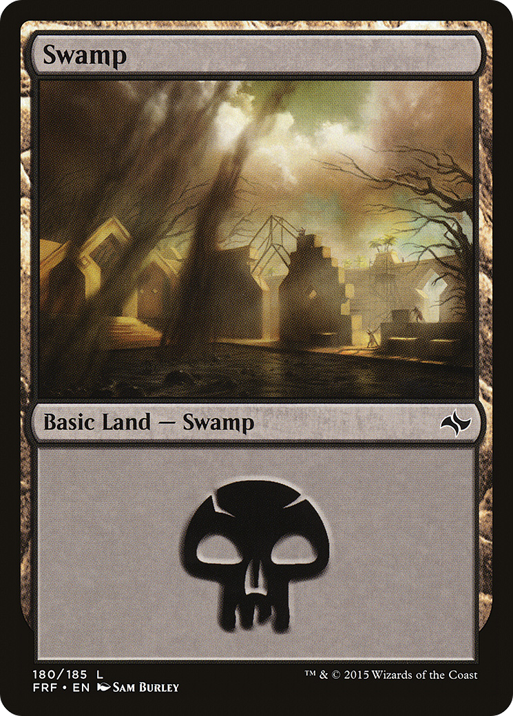 Swamp (180) [Fate Reforged] Foil
