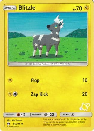 Blitzle (# Pikachu Stamped) 81/214 - Battle Academy