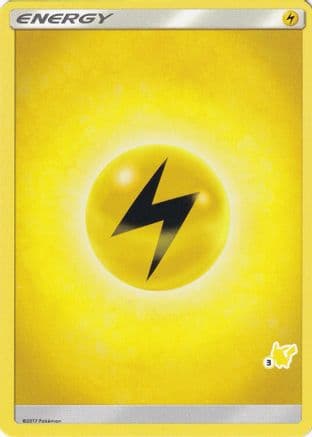 Lightning Energy (#3 Pikachu Stamped)  Battle Academy - Promo