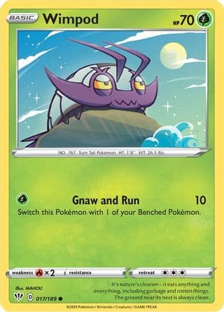 Wimpod 017/189 - SWSH03 Darkness Ablaze
