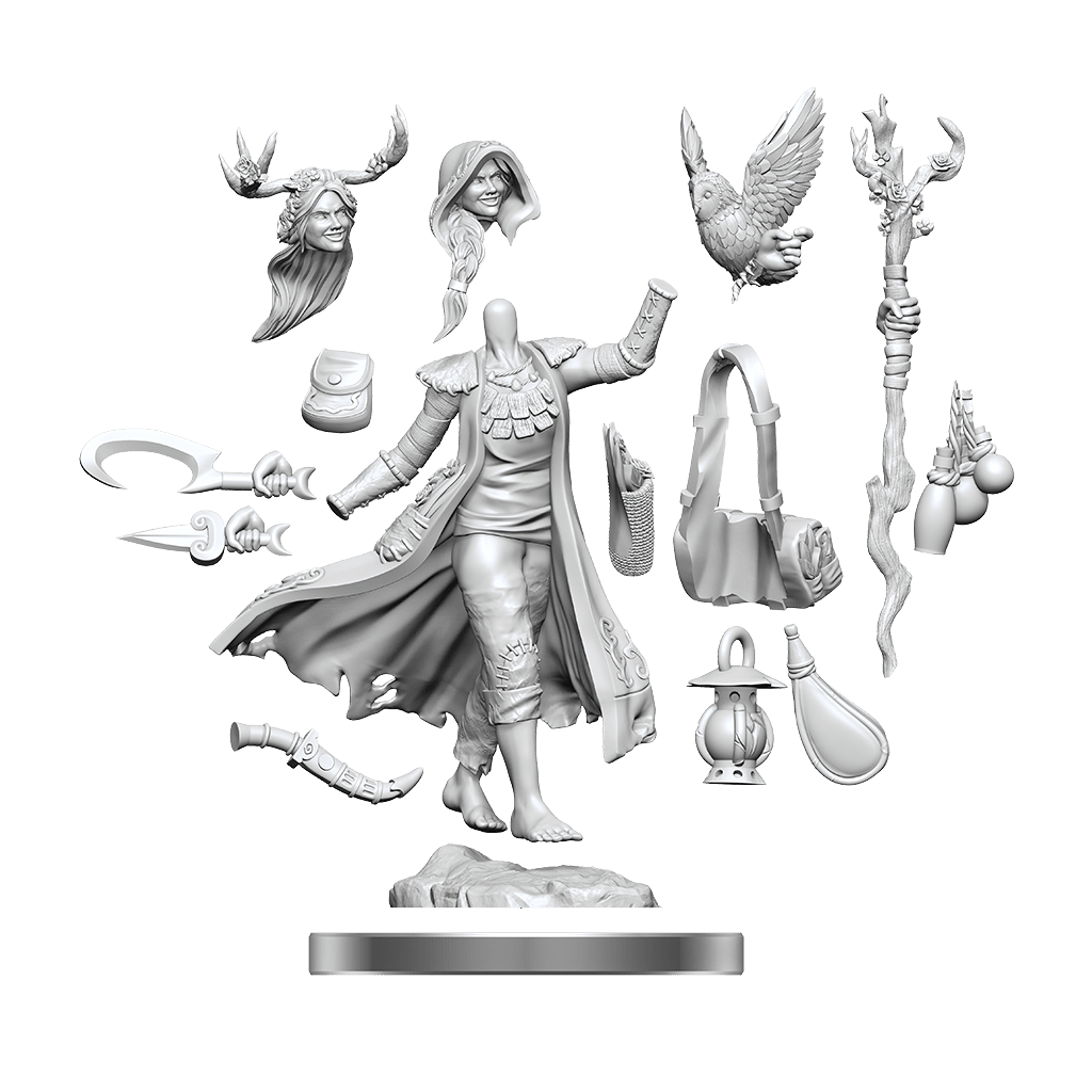 D&D Frameworks | Human Druid Female