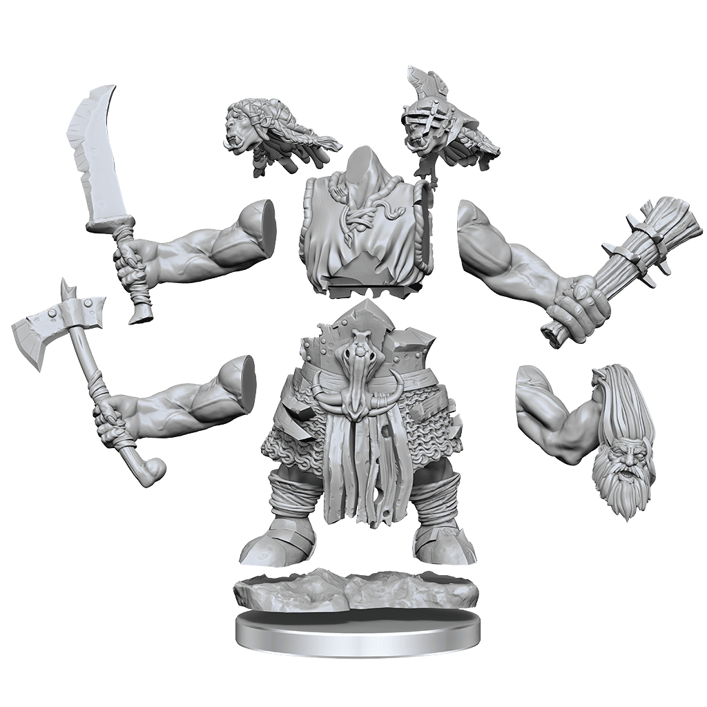 D&D Frameworks Orcs (7 pack)