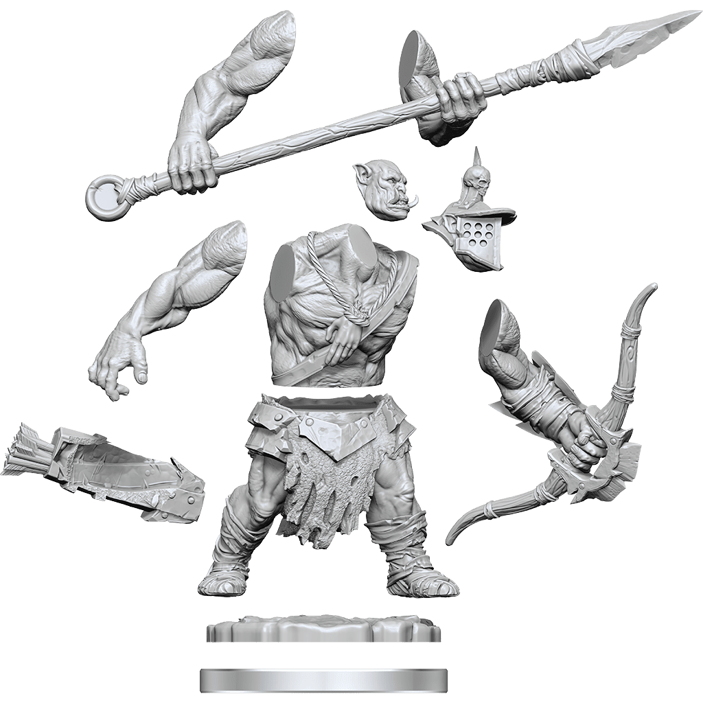 D&D Frameworks Orcs (7 pack)