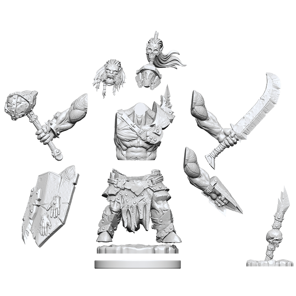 D&D Frameworks Orcs (7 pack)