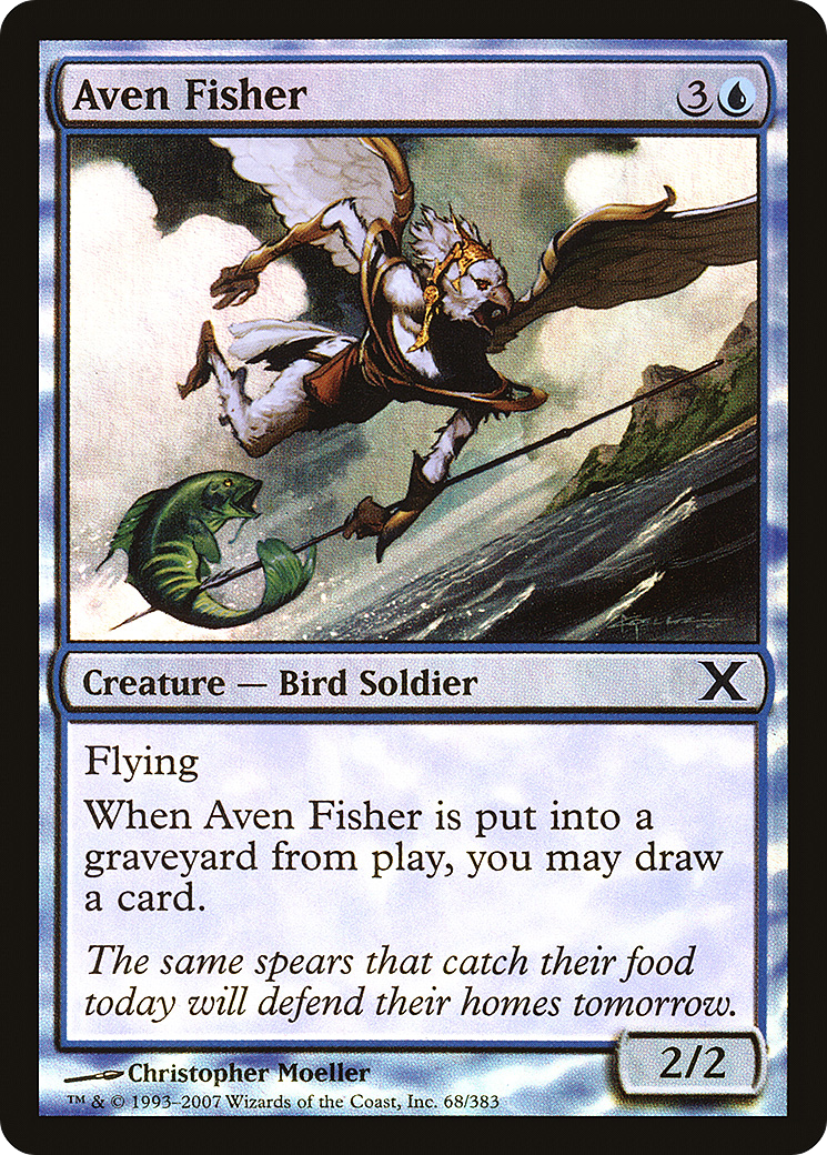 Aven Fisher (10E-68★) - Tenth Edition Foil