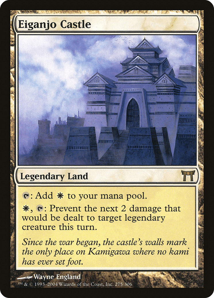 Eiganjo Castle [Champions of Kamigawa] Foil