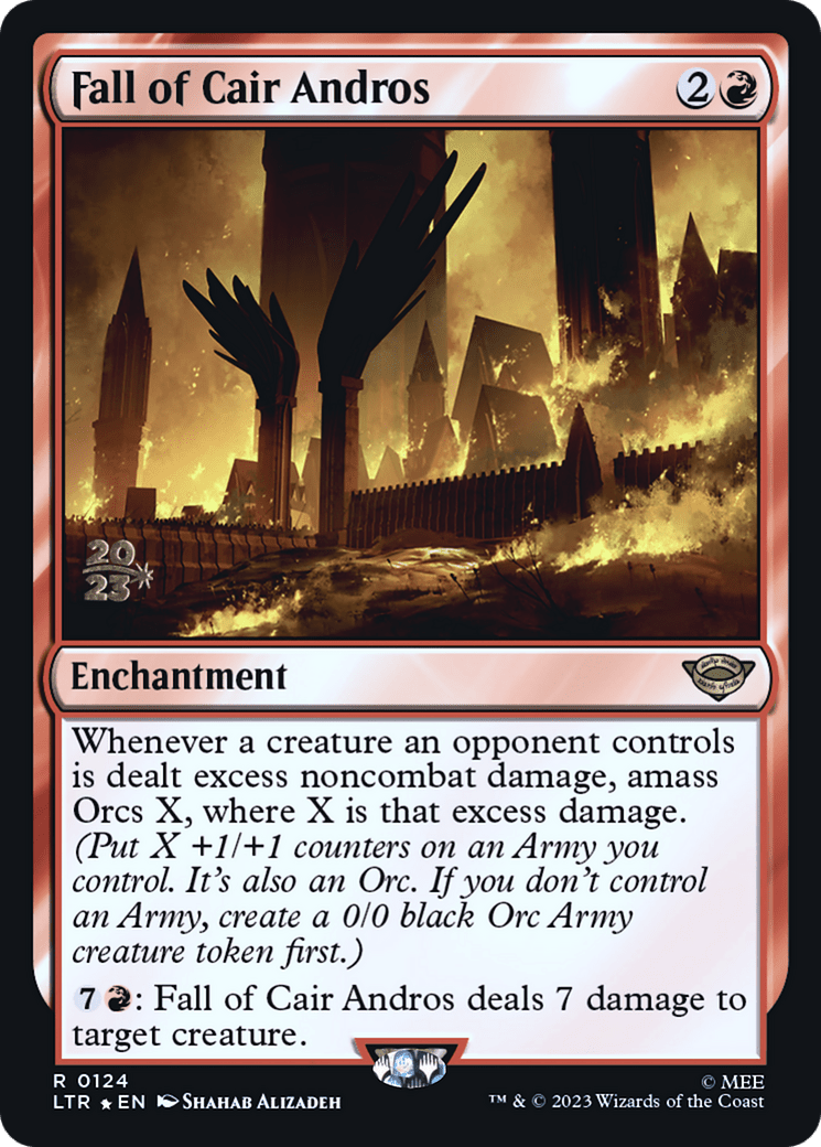 Fall of Cair Andros [The Lord of the Rings: Tales of Middle-Earth Prerelease Promos]