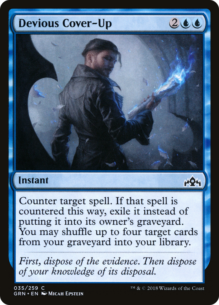 Devious Cover-Up [Guilds of Ravnica] Foil