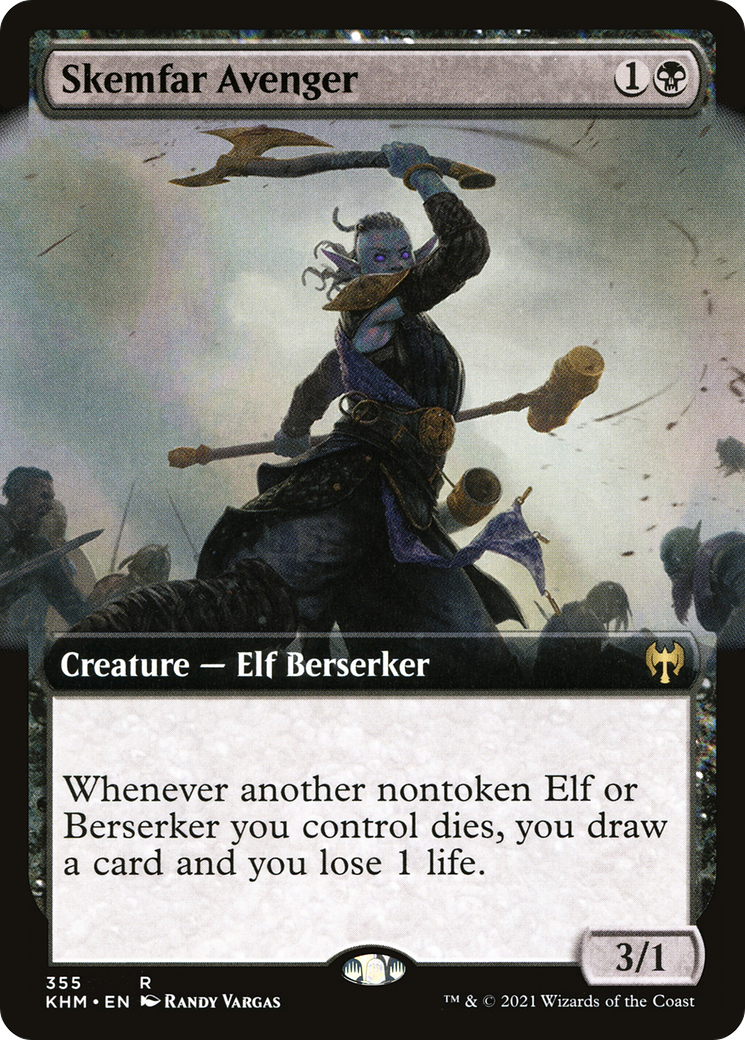 Skemfar Avenger (Extended Art) [Kaldheim] Foil