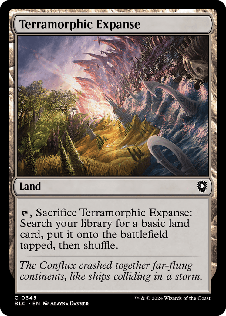 Terramorphic Expanse [Bloomburrow Commander]