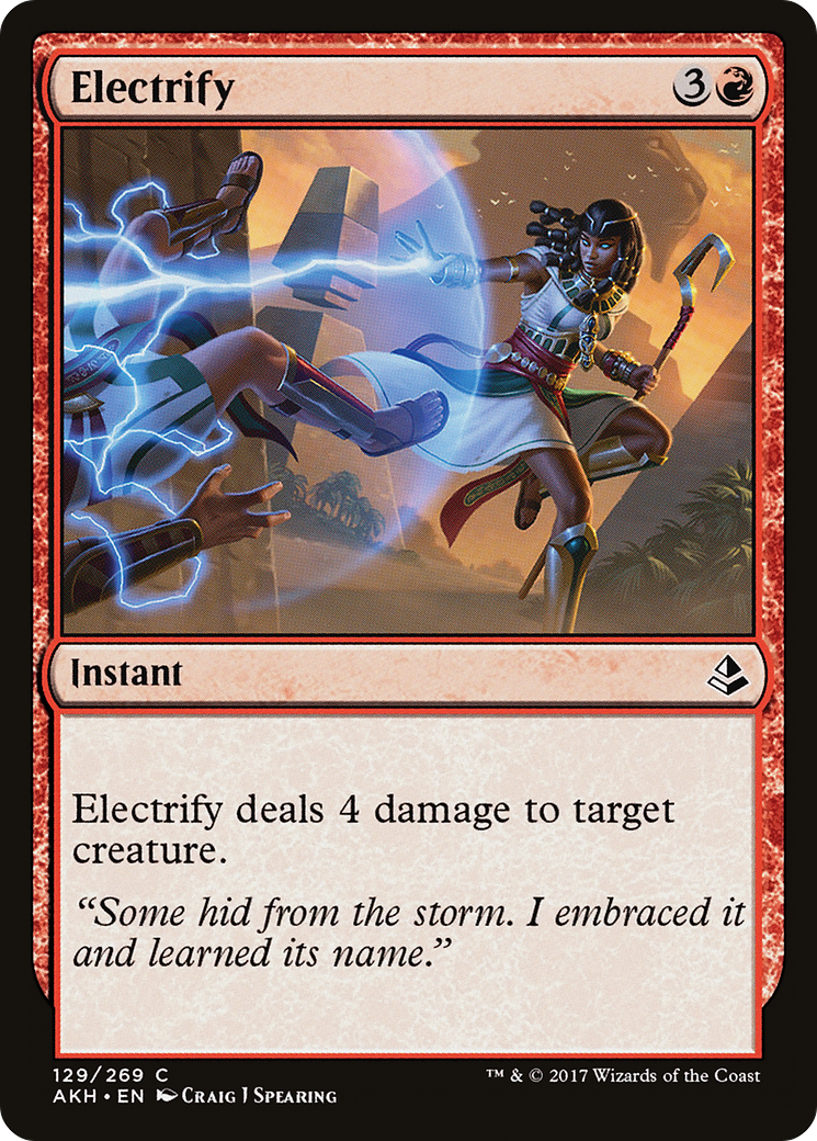 Electrify [Amonkhet] Foil