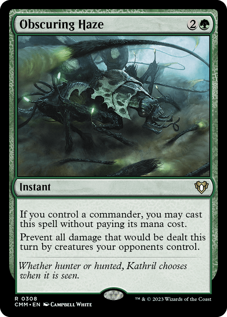 Obscuring Haze [Commander Masters] Foil