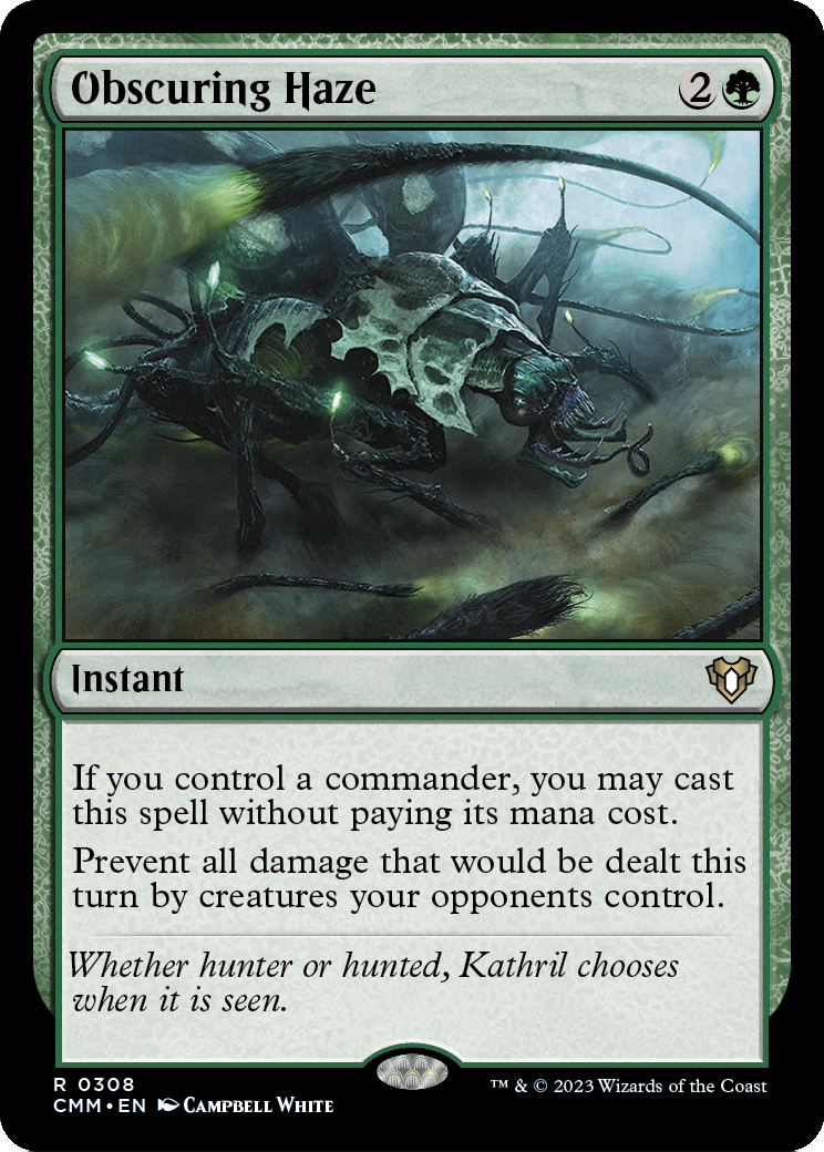 Obscuring Haze [Commander Masters] Foil