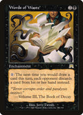 Words of Waste 182/350 (Onslaught) 