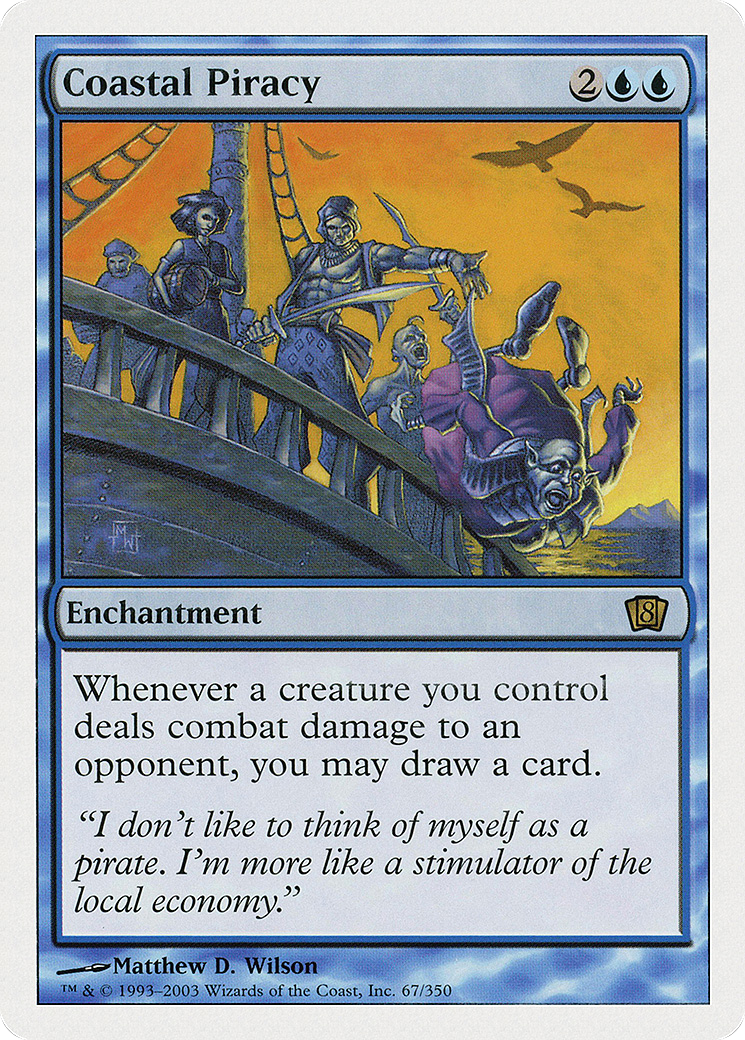 Coastal Piracy [Eighth Edition] Foil