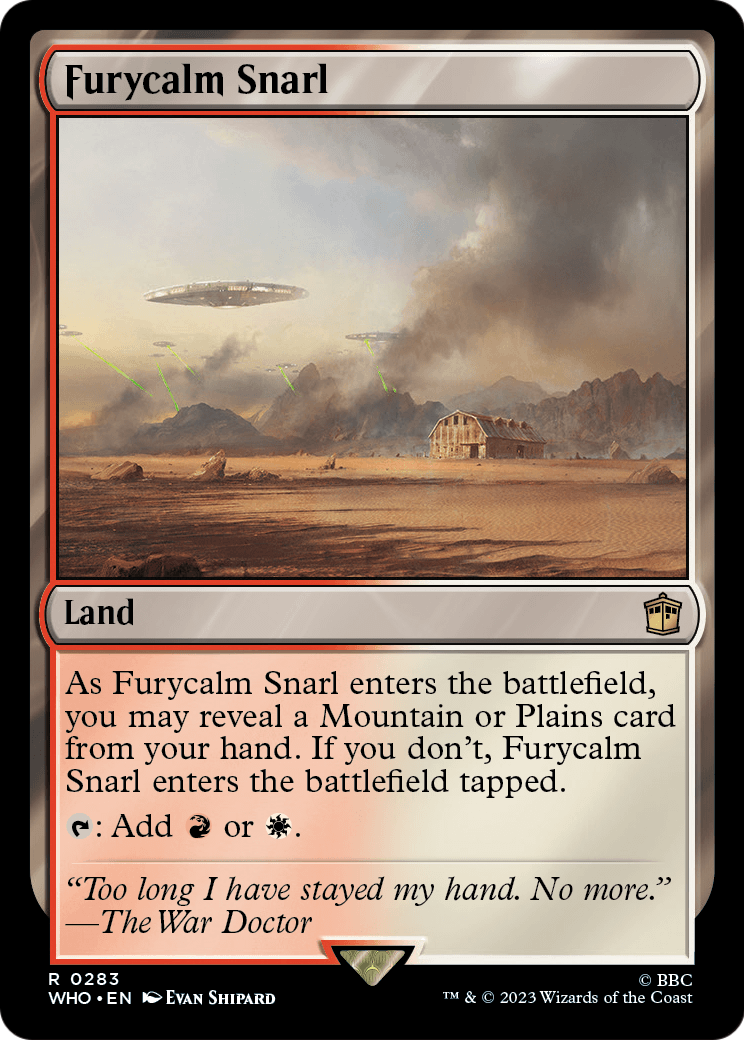 Furycalm Snarl [Doctor Who] Foil