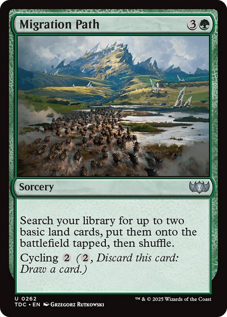 Migration Path (262) [Commander: Tarkir: Dragonstorm]