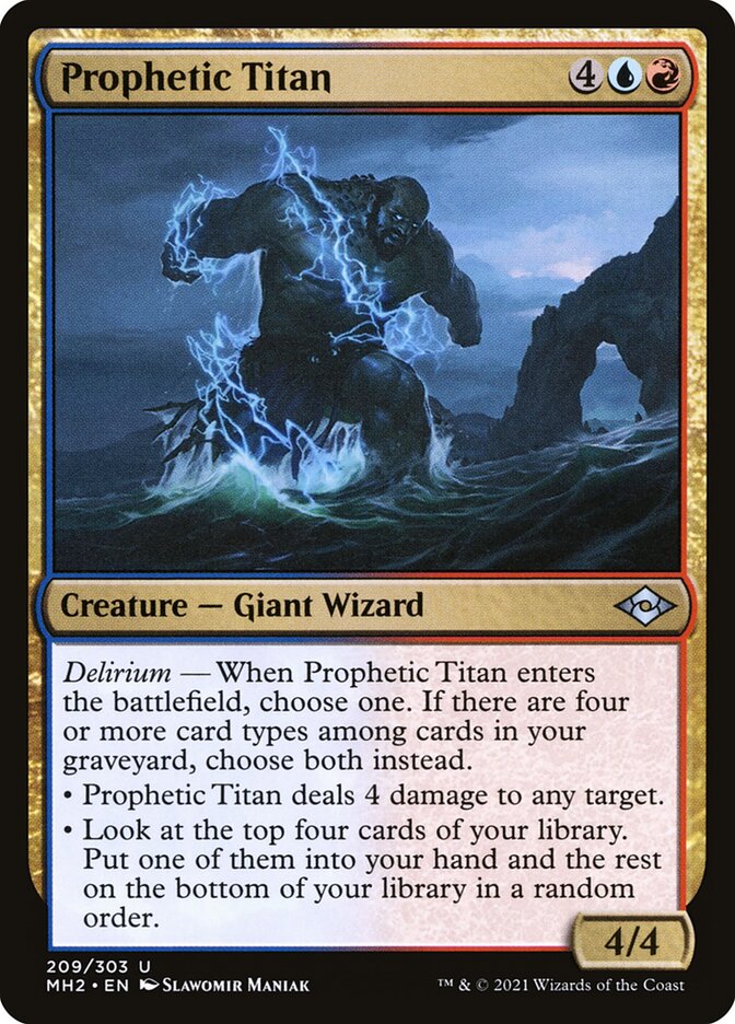 Prophetic Titan 209 (Modern Horizons 2)  - Foil