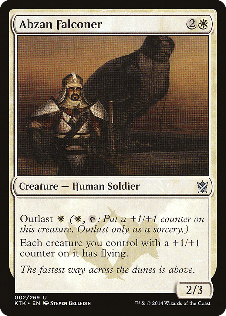 Abzan Falconer [Khans of Tarkir] Foil