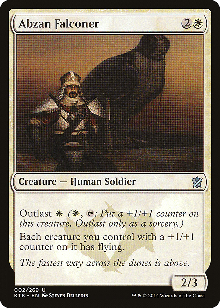 Abzan Falconer [Khans of Tarkir] Foil