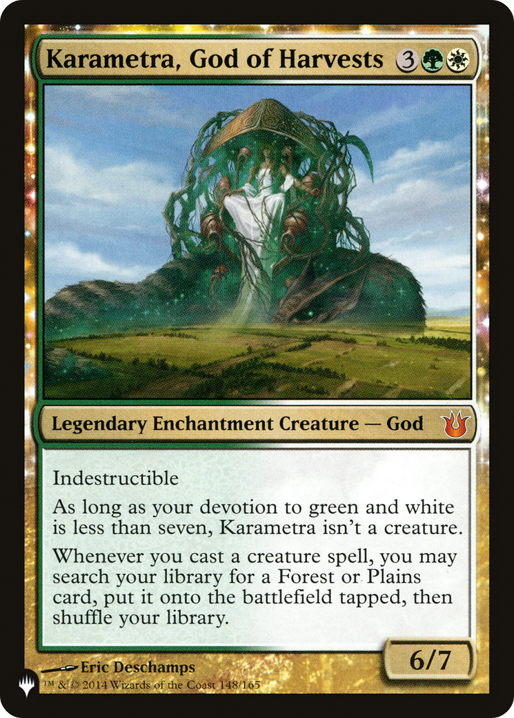 Karametra, God of Harvests |  (BNG-148) [The List]