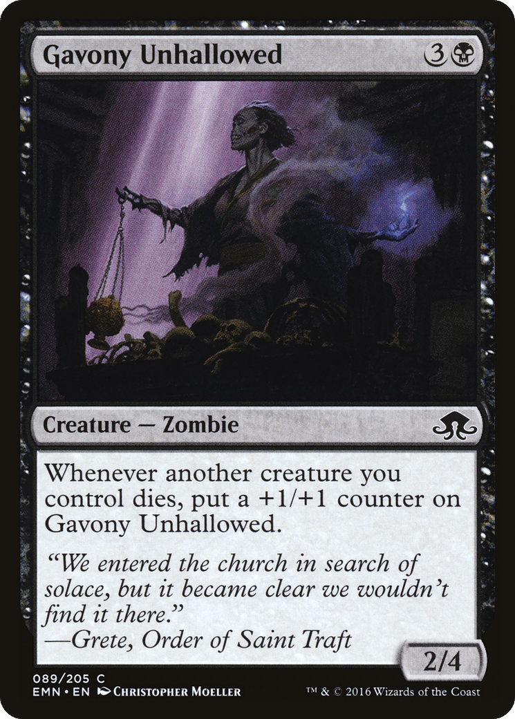 Gavony Unhallowed [Eldritch Moon] Foil