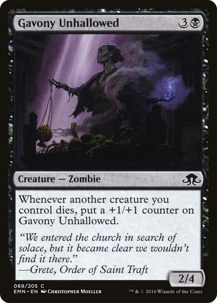 Gavony Unhallowed [Eldritch Moon] Foil