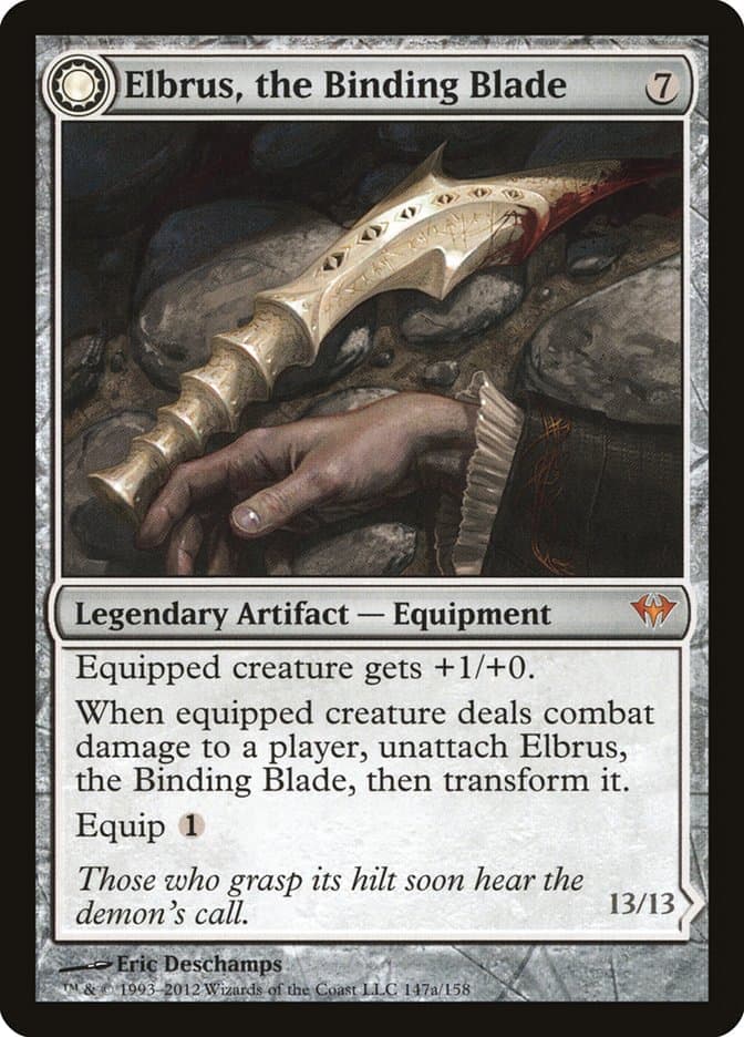 Elbrus, the Binding Blade // Withengar Unbound [Dark Ascension] Foil