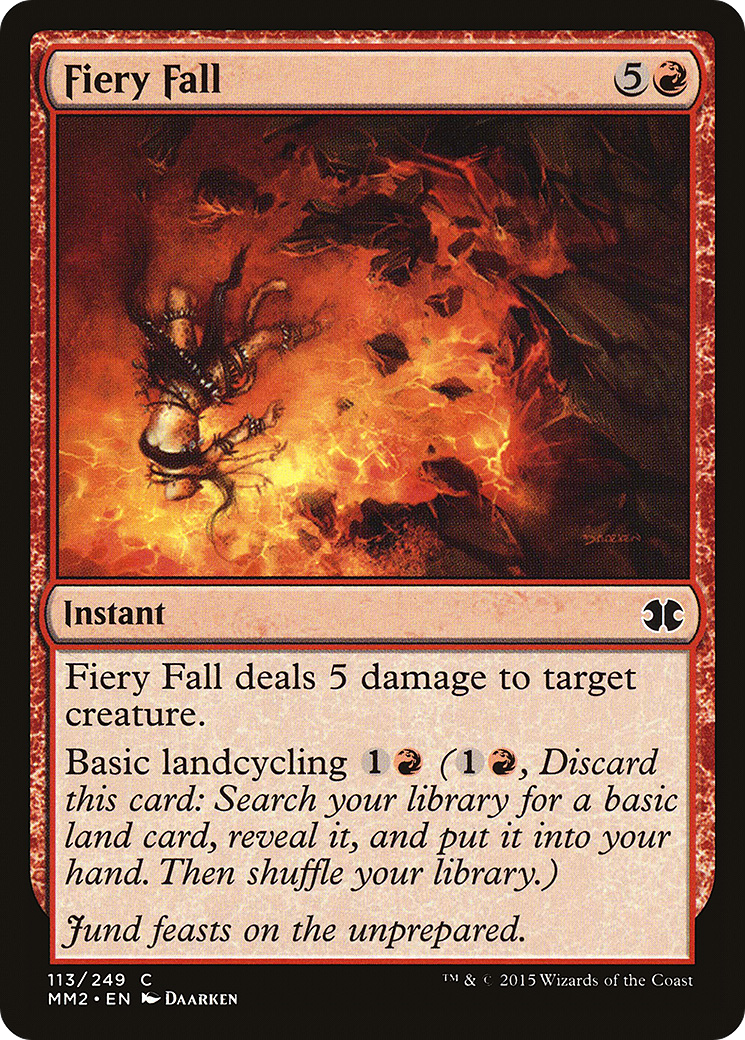 Fiery Fall [Modern Masters 2015] Foil