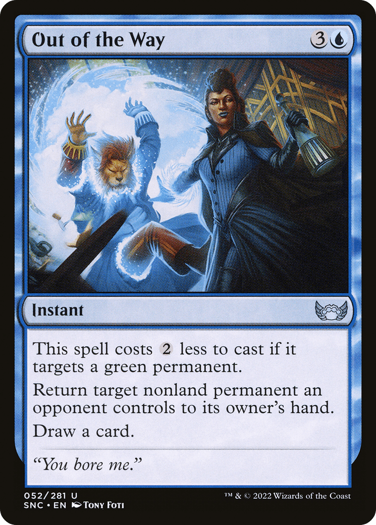 Out of the Way [Streets of New Capenna] Foil