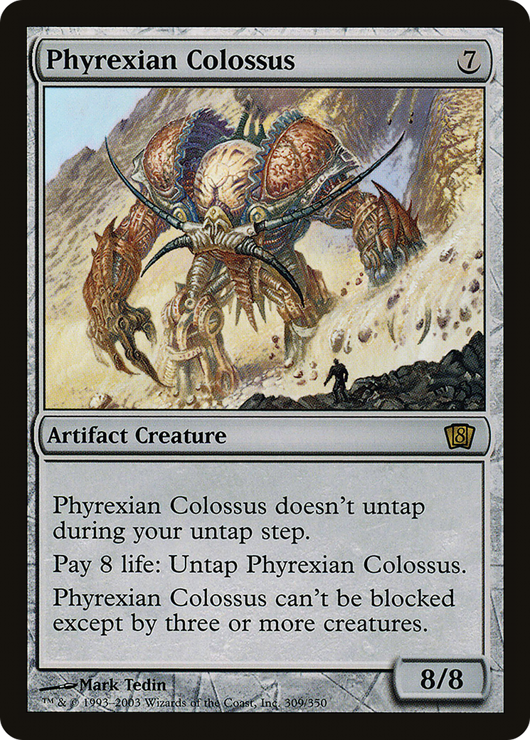Phyrexian Colossus [Eighth Edition] Foil