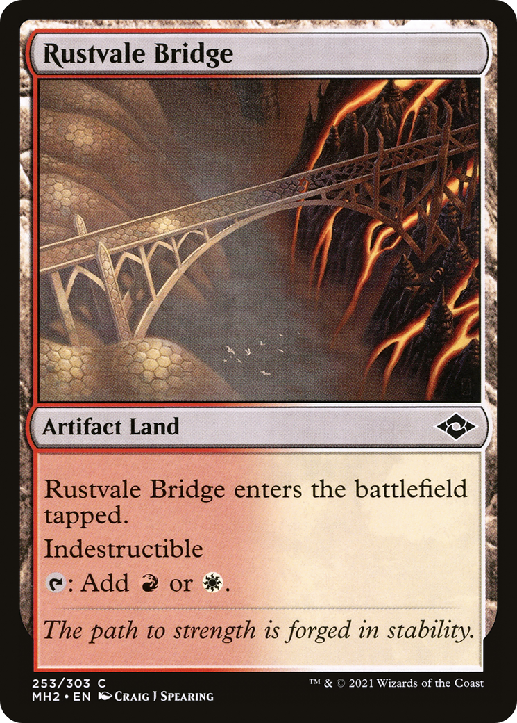 Rustvale Bridge [Modern Horizons 2] Foil