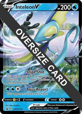 Inteleon V SWSH016 SWSH016- Jumbo Cards Holofoil
