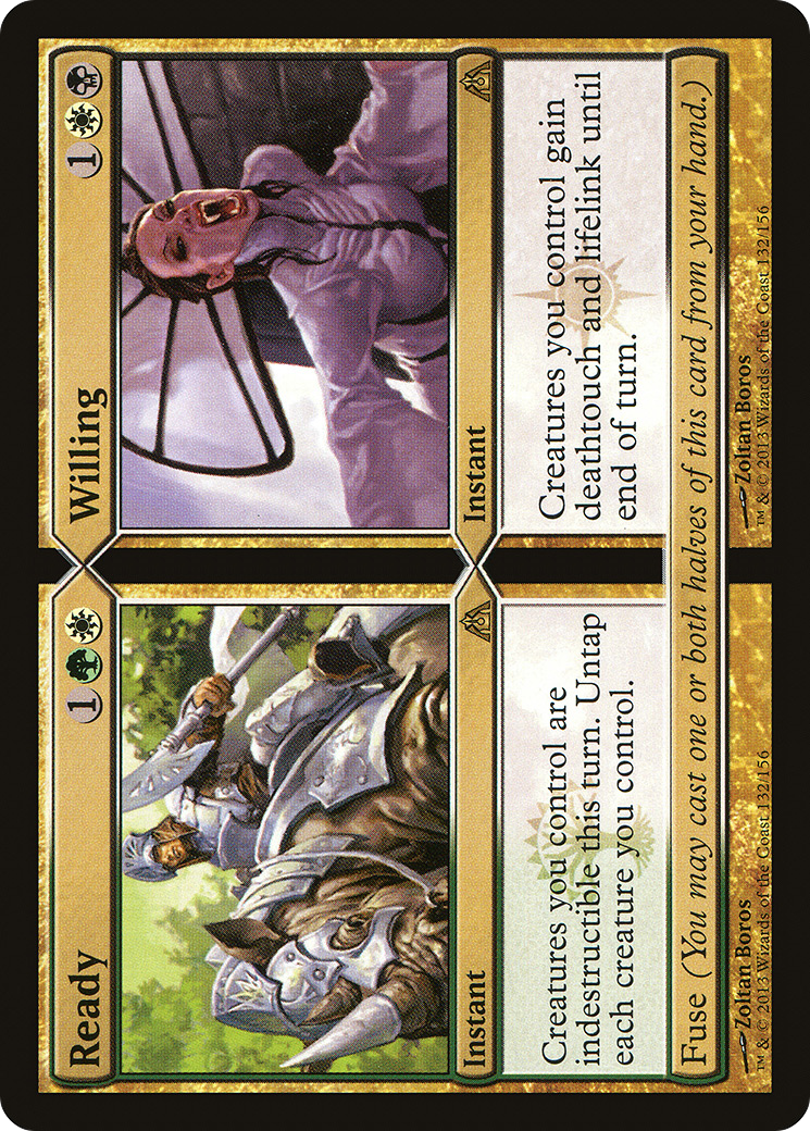 Ready // Willing [Dragon's Maze] Foil