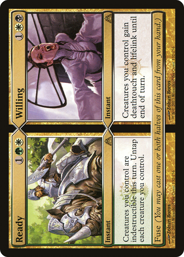 Ready // Willing [Dragon's Maze] Foil